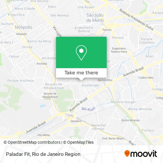 Mapa Paladar Fit