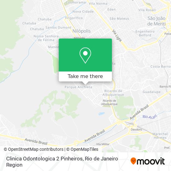 Clinica Odontologica 2 Pinheiros map