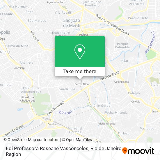 Edi Professora Roseane Vasconcelos map