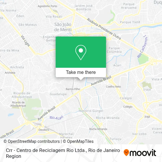 Crr - Centro de Reciclagem Rio Ltda. map