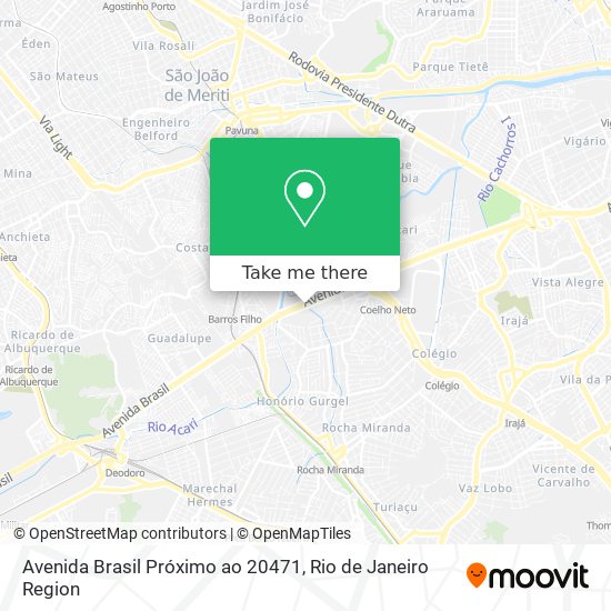 Avenida Brasil Próximo ao 20471 map