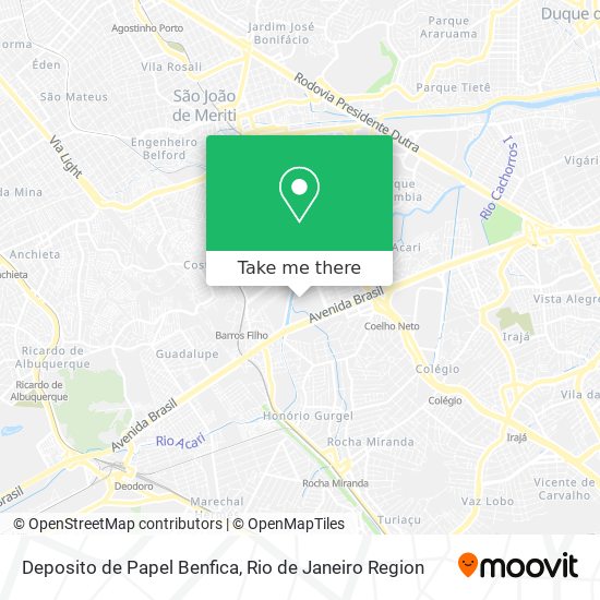 Deposito de Papel Benfica map