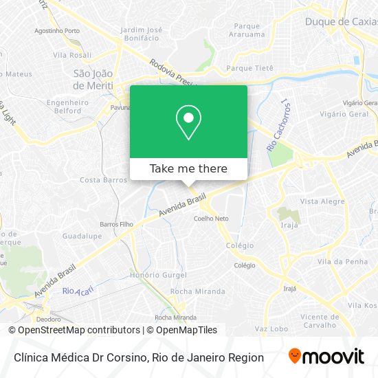 Clínica Médica Dr Corsino map