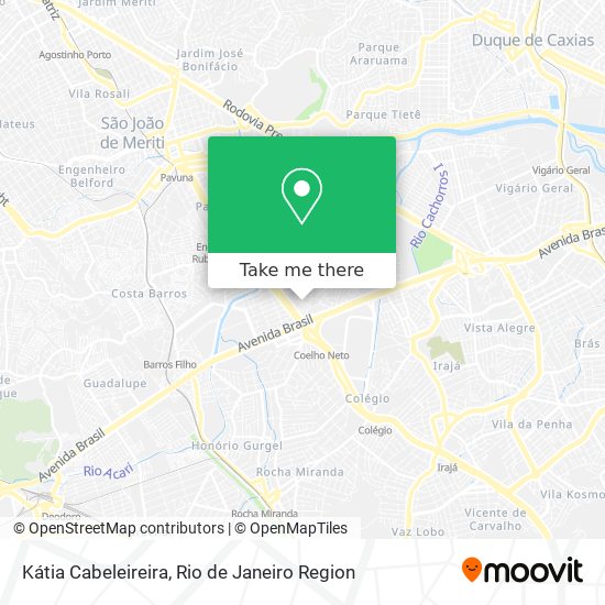 Kátia Cabeleireira map
