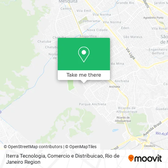 Iterra Tecnologia, Comercio e Distribuicao map