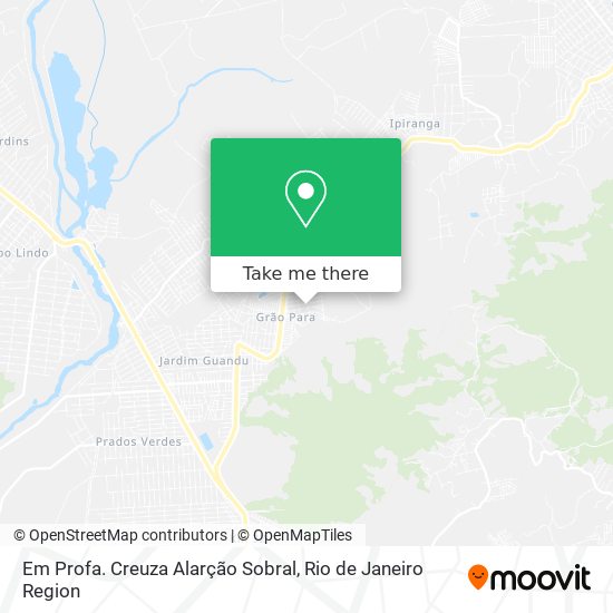 Em Profa. Creuza Alarção Sobral map