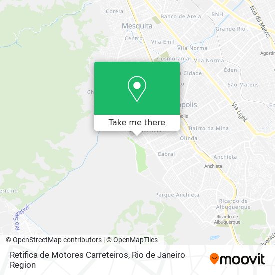 Retifica de Motores Carreteiros map