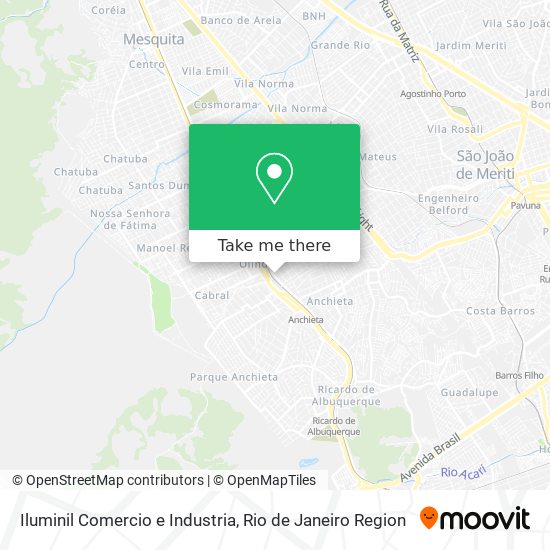 Iluminil Comercio e Industria map