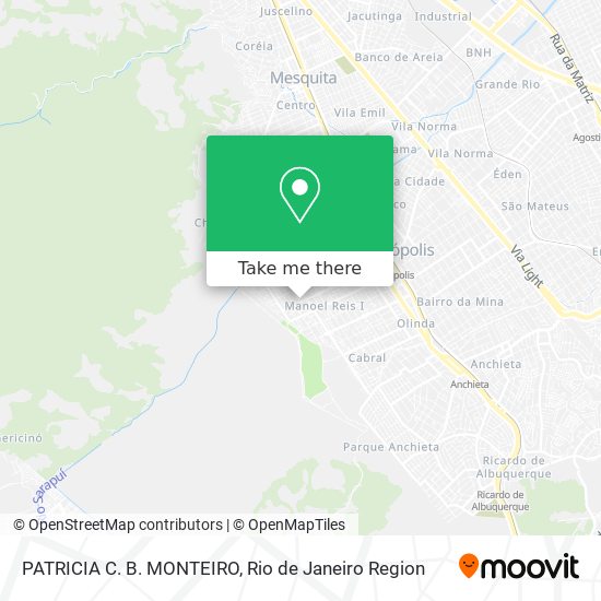 PATRICIA C. B. MONTEIRO map
