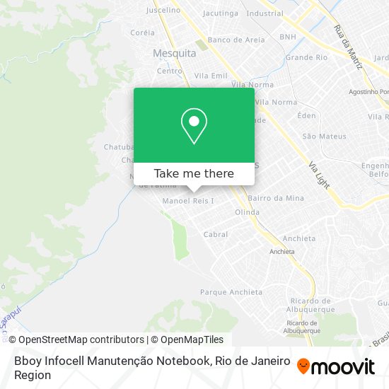 Bboy Infocell Manutenção Notebook map