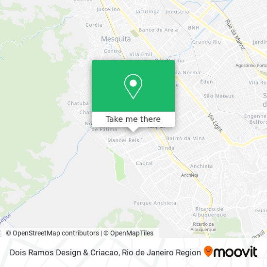 Mapa Dois Ramos Design & Criacao