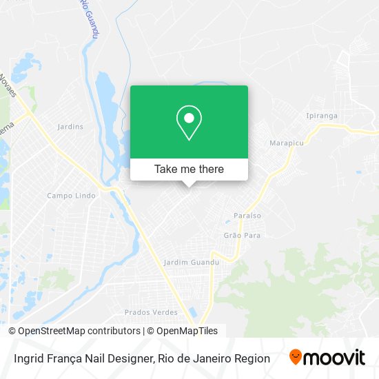 Ingrid França Nail Designer map