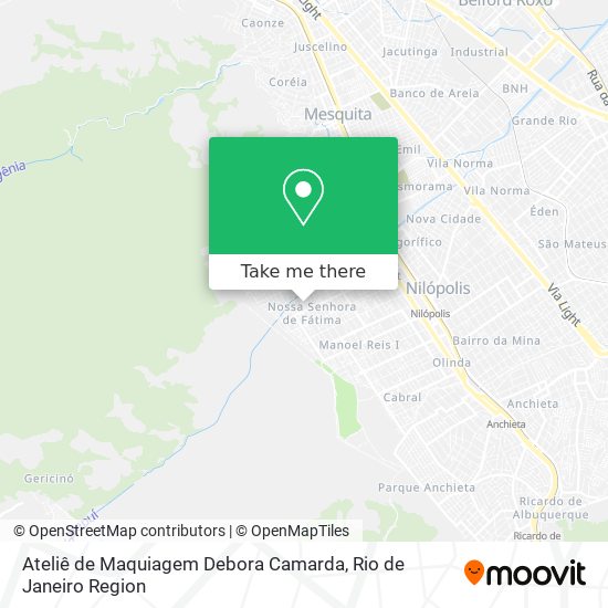 Ateliê de Maquiagem Debora Camarda map