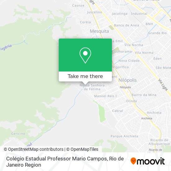 Colégio Estadual Professor Mario Campos map