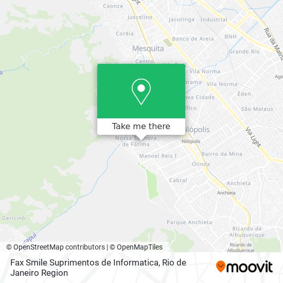 Mapa Fax Smile Suprimentos de Informatica