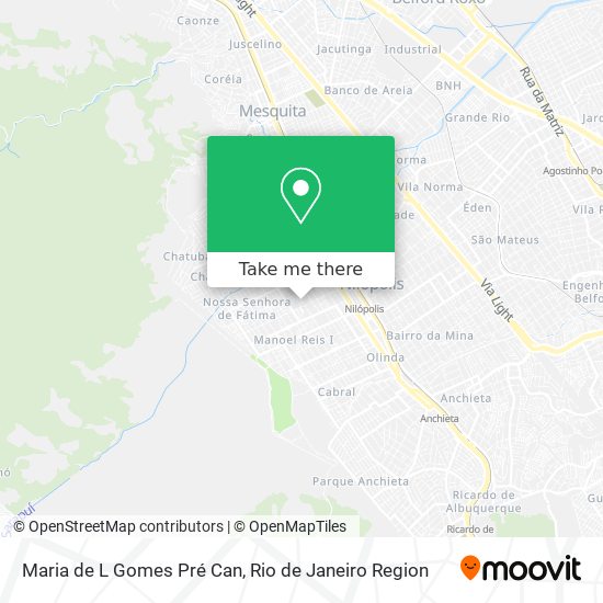 Maria de L Gomes Pré Can map