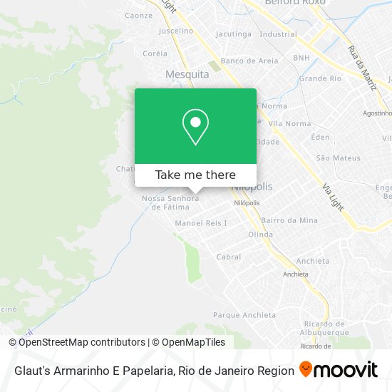 Mapa Glaut's Armarinho E Papelaria