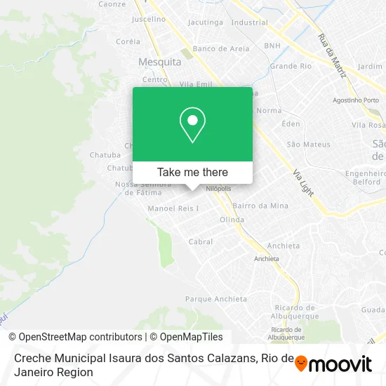 Creche Municipal Isaura dos Santos Calazans map