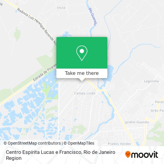 Centro Espírita Lucas e Francisco map
