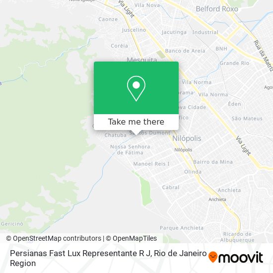 Persianas Fast Lux Representante R J map