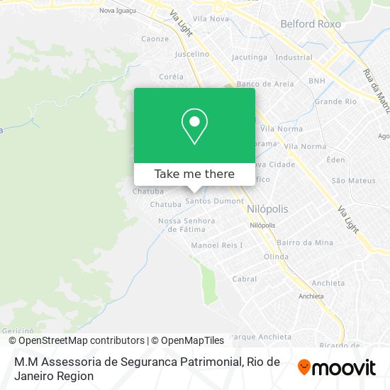 M.M Assessoria de Seguranca Patrimonial map