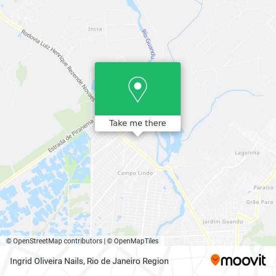 Ingrid Oliveira Nails map