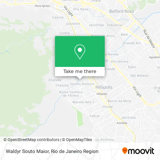 Waldyr Souto Maior map