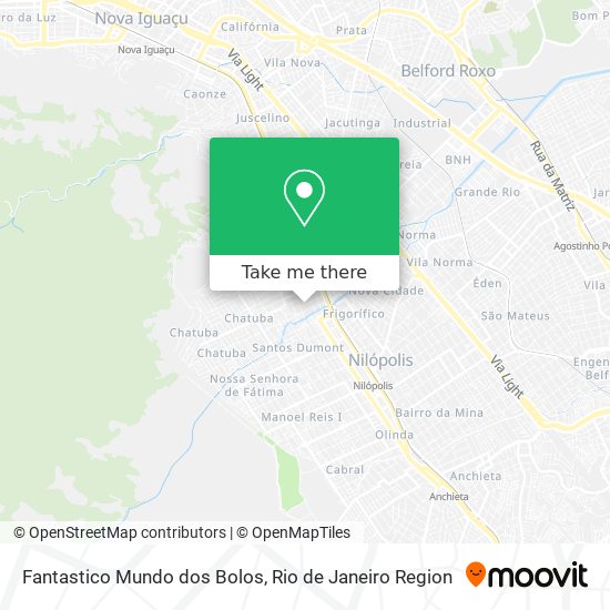 Fantastico Mundo dos Bolos map