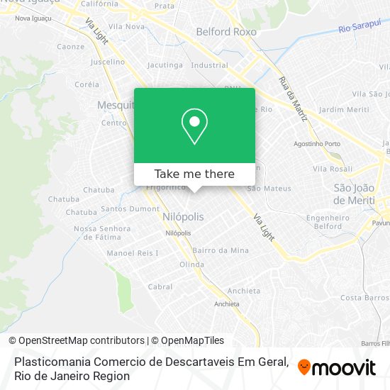 Plasticomania Comercio de Descartaveis Em Geral map