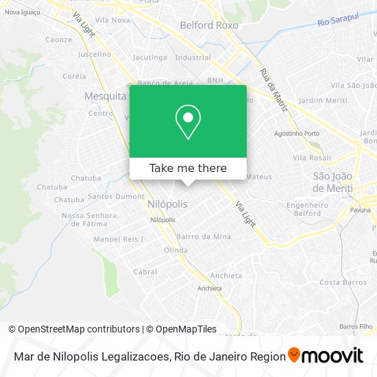 Mar de Nilopolis Legalizacoes map