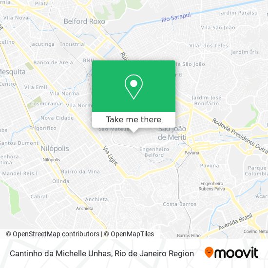 Cantinho da Michelle Unhas map
