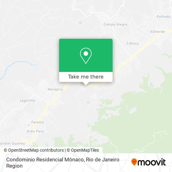 Mapa Condominio Residencial Mônaco