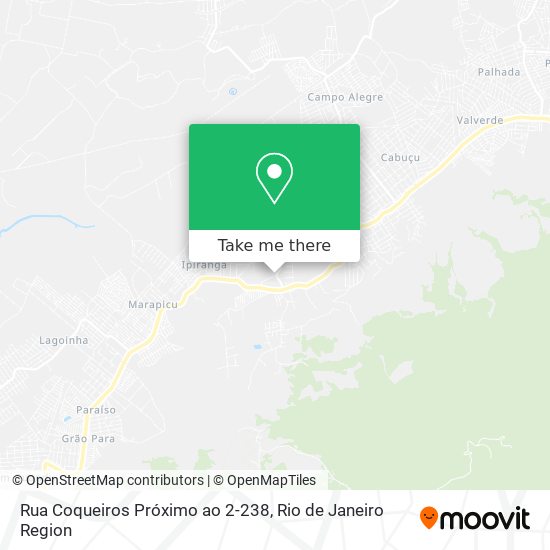 Rua Coqueiros Próximo ao 2-238 map