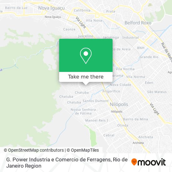 G. Power Industria e Comercio de Ferragens map