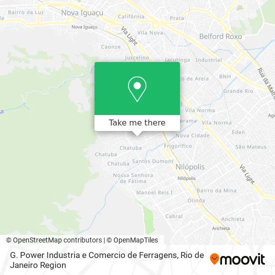 G. Power Industria e Comercio de Ferragens map