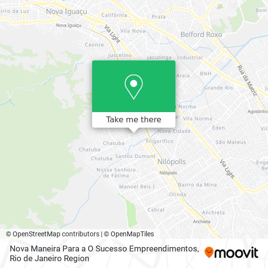 Mapa Nova Maneira Para a O Sucesso Empreendimentos