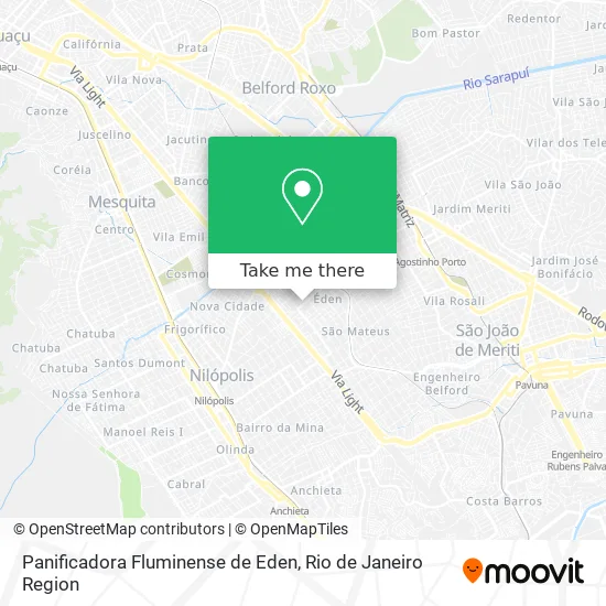 Panificadora Fluminense de Eden map