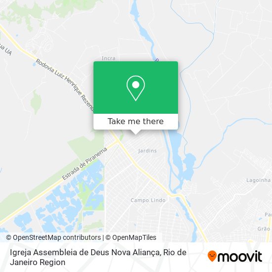 Igreja Assembleia de Deus Nova Aliança map