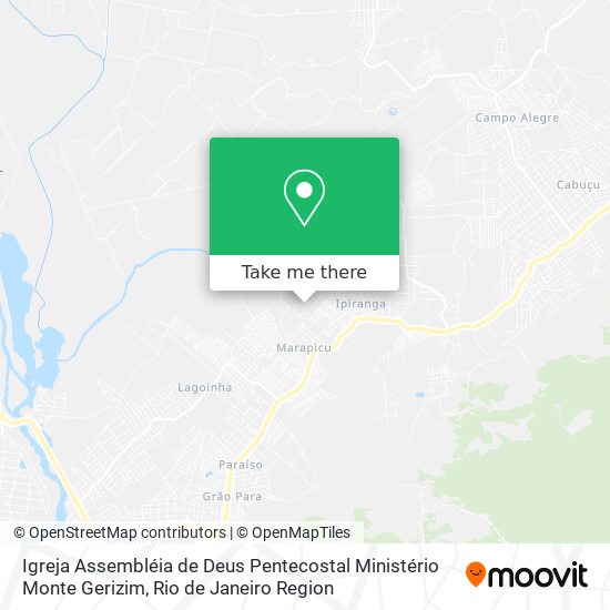 Igreja Assembléia de Deus Pentecostal Ministério Monte Gerizim map