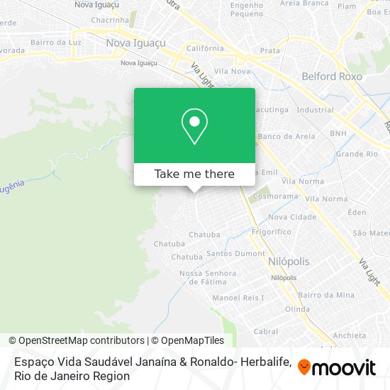 Espaço Vida Saudável Janaína & Ronaldo- Herbalife map