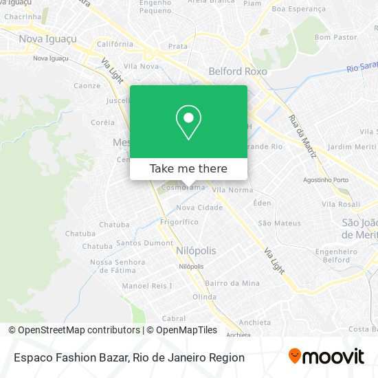 Espaco Fashion Bazar map