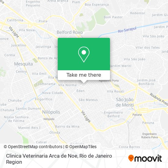 Clinica Veterinaria Arca de Noe map