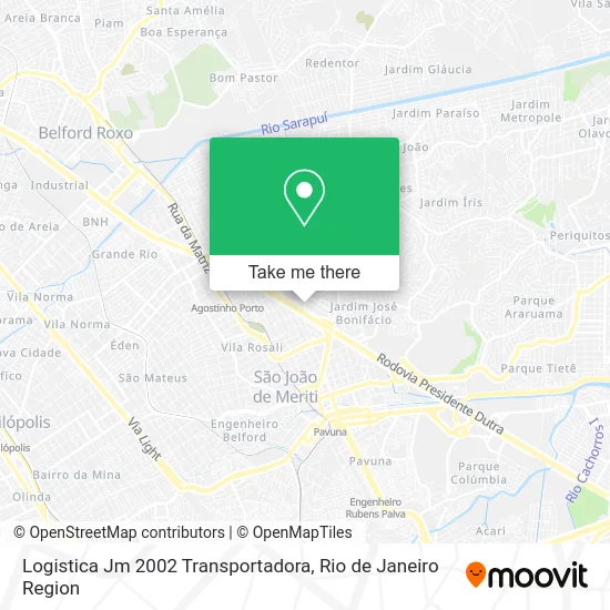 Logistica Jm 2002 Transportadora map