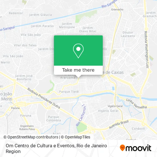 Om Centro de Cultura e Eventos map