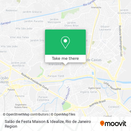 Salão de Festa Maison & Idealize map