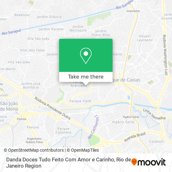 Mapa Danda Doces Tudo Feito Com Amor e Carinho