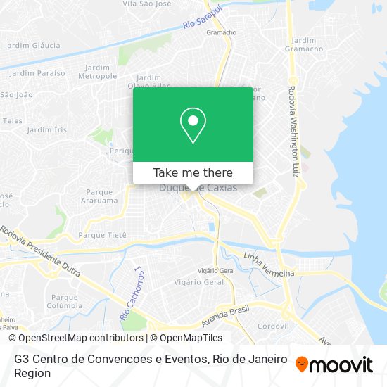 G3 Centro de Convencoes e Eventos map