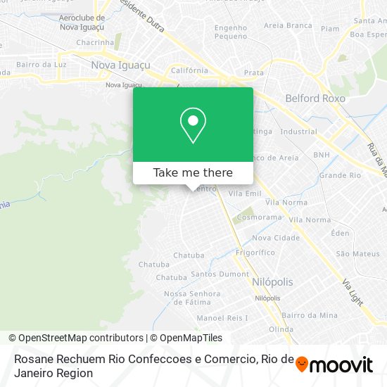 Rosane Rechuem Rio Confeccoes e Comercio map