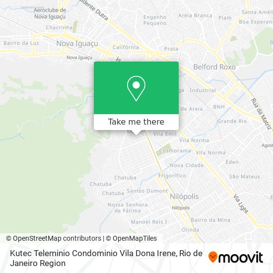 Kutec Teleminio Condominio Vila Dona Irene map