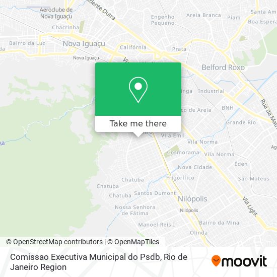 Comissao Executiva Municipal do Psdb map